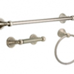 Bath Accesory Kit with 24" Towel Bar