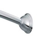 Curved Shower Rod Adjustable 60" to 72"