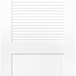 Half Louver Passage Door