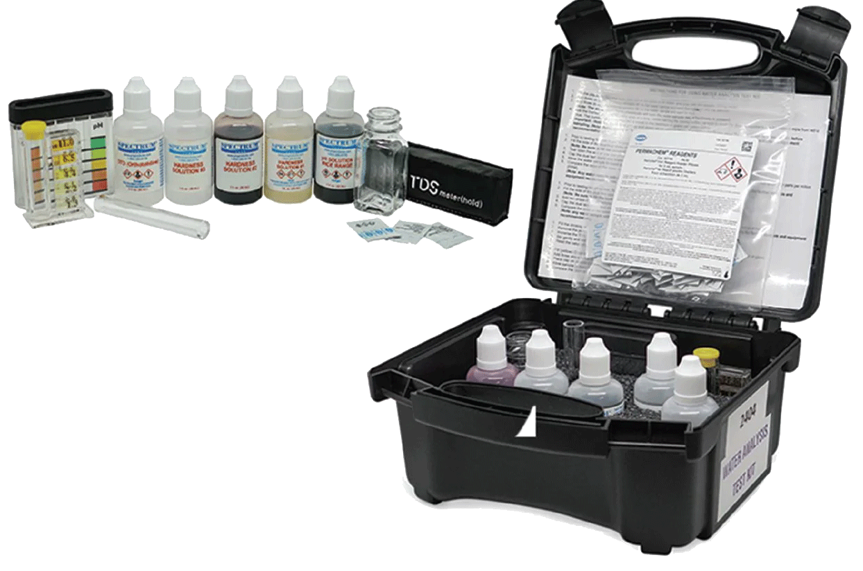 Water Treatment Test Kits Duff Co. Phila. Plumbing & Heating Supply Pumps Water Conditioning