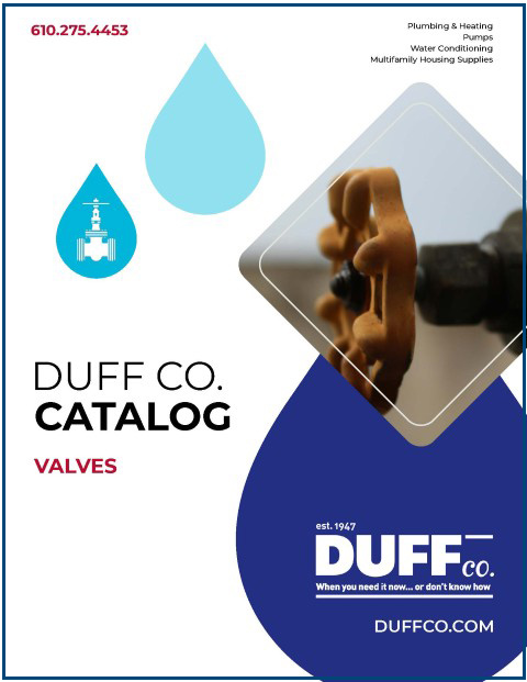 An image of the catalog cover for valves.
